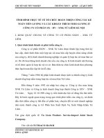 TÌNH HÌNH THỰC TẾ VỀ TỔ CHỨC HOÀN THIỆN CÔNG TÁC KẾ TOÁN TIỀN LƯƠNG VÀ CÁC KHOẢN TRÍCH THEO LƯƠNG Ở CÔNG TY CỔ PHẦN SX