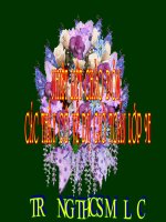 Bài soạn giao an hình học9