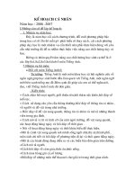 Gián án KH CA NHAN TIENG ANH 6-8