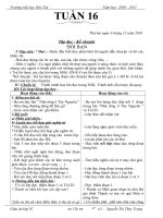 GIÁO ÁN 3 TUẦN 16(2BUỔI) CKT
