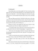 Luận văn nghiên cứu, phân tích một số hệ thống canh tác ở một số vùng sinh thái nông nghiệp chủ yếu của huyện việt yên  bắc giang 