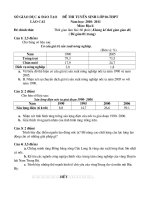 De thi vao 10 cuc hay