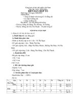 Gián án Biên bản Họp Tổ