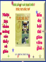 Bài soạn Tiet 3:LS7:Su suy sup cua nha tran