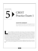 CBEST Practice Exam 1