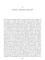 Action, intention and will