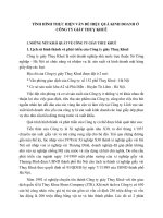 TÌNH HÌNH THỰC HIỆN VẤN ĐỀ HIỆU QUẢ KINH DOANH Ở CÔNG TY GIÀY THUỴ KHUÊ