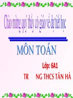 Giáo án toán SH 6 tiết 48