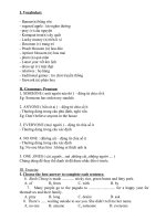 unit 8 Vocabulary and grammar