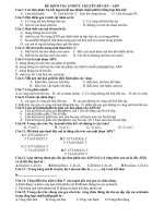 Kiểm tra 15'''' chuyên đề gen và mã DT