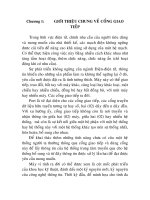 thiết kế máy chấm bài trắc nghiệm, chương 1