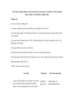 Cấp Giấy chứng nhận có bảo hiểm hoặc bảo đảm tài chính về trách nhiệm dân sự đối với tổn thất ô nhiễm dầu