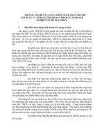 MỘT SỐ VẤN ĐỀ LÝ LUẬN CƠ BẢN VỀ KẾ TOÁN CHI PHÍ SẢN XUẤT VÀ TÍNH GIÁ THÀNH SẢN PHẨM Ở CÁCDOANH NGHIỆP XÂY DỰNG CƠ BẢN