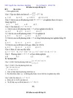 ĐỀ kiểm tra 1 tiết ĐS 10 NC