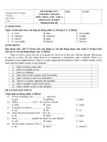 Bài giảng Dethi HKI - 2010-2011