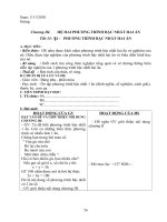 ĐẠI 9 - Tiết 33,34