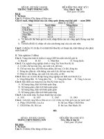 Kiem tra hoc ky I (De va dap an)