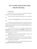 Xử Lý Các Biến Chứng Tiêu Hoá ở Bệnh Nhân Đái Tháo Đường