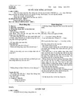 Gián án GIÁO AN TUẦN 24 LOP 4 CKTKN- ĐEP