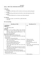 Bài giảng hoc tap sinh hoat dung gio