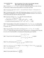 Bài soạn ĐỀ ÔN TẬP HÀNG TUẦN ĐỀ 02