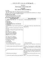 Tài liệu Giáo án lớp 4- tuần 8