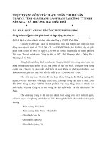 THỰC TRẠNG CÔNG TÁC HẠCH TOÁN CHI PHÍ SẢN XUẤTVÀ TÍNH GIÁ THÀNH SẢN PHẨM TẠI CÔNG TYTNHH SẢN XUẤT VÀ THƯƠNG MẠI THÁI HOÀ