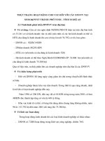 Thực trạng hoạt động cho vay đối với các DNNVV tại NHNo&PTNT Thành phố Vinh - Tỉnh nghệ an