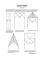 Nghệ thuật xếp hình Nhật Bản:spiral_snake_2