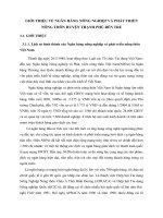 GIỚI THIỆU VỀ NGÂN HÀNG NÔNG NGHIỆP VÀ PHÁT TRIỂN NÔNG THÔN HUYỆN THẠNH PHÚ