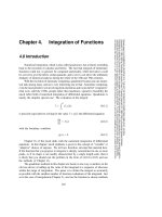 Integration of Functions part 1