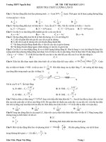 Đề thi thử lần 2