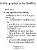 hang MIG MAG nâng cao