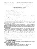 Bài soạn Ban kiem diem HK I