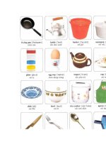 vật dụng thường gặp trong bếp