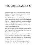 Trí tuệ xã hội và năng lực lãnh đạo