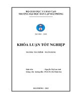 Giải pháp tăng cường 2 công tác huy động vốn tại ngân hàng thương mại cổ phần quốc tế việt nam – chi nhánh hồng bàng 