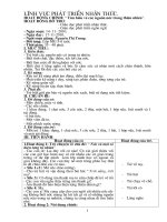 Bài giảng Giáo án chuyên đề