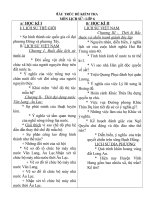 CẤU TRÚC ĐỀ KT LỊCH SỬ