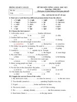 Bài soạn de t.anh 8 hk1 (10-11)