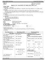 Bài giảng Tuần 23 - Tiết 44. Cấu tạo phân tử HCHC