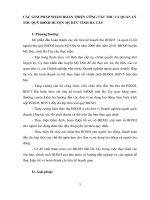 CÁC GIẢI PHÁP NHẰM HOÀN THIỆN CÔNG TÁC THU VÀ QUẢN LÝ THU QUỸ BHXH HUYỆN Mỹ ĐỨC TỈNH HÀ TÂY