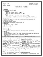 Gián án tiết 42,43 tin 6 theo chuẩn KTKN