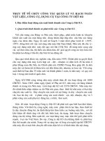 Thực tế tổ chức công tác quản lý và hạch toán vật liệu, công cụ, dụng cụ tại công ty dệt 8-3