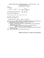 De HSG Huyen Thach Ha - Ha tinh