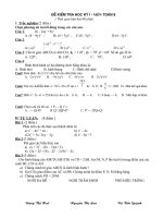 Đề thi HKI (ĐA+BĐ) đề số 7
