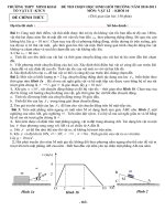 Gián án HSG Lý 10 MK