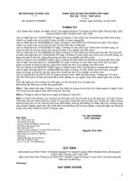 QĐ v/v thi nang ngach GV