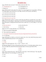 Tài liệu Đề kiểm tra hidrocacbon no va khong no