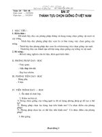 Bài giảng Bai 37. Thanh tuu chon giong o Viet Nam